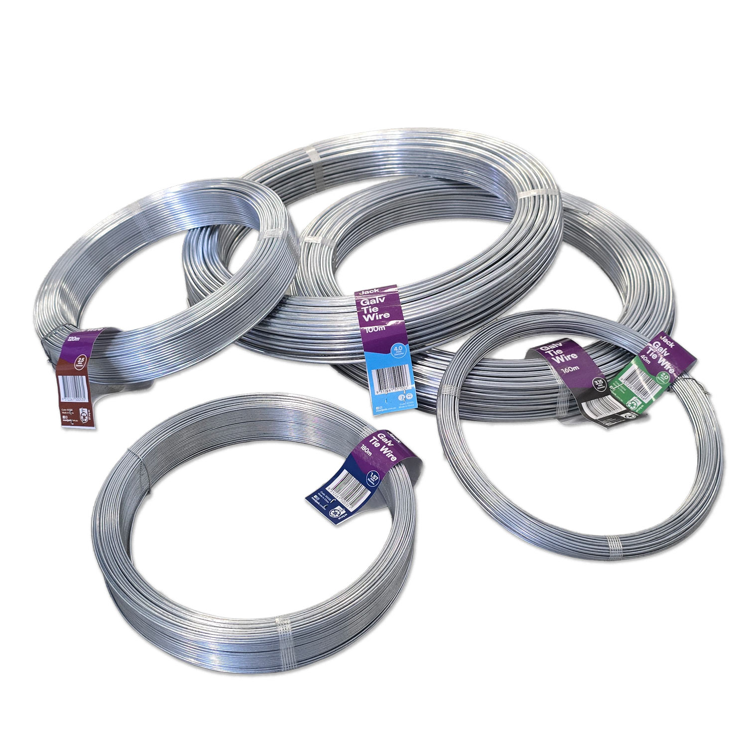 Small Rolls Plain Wire