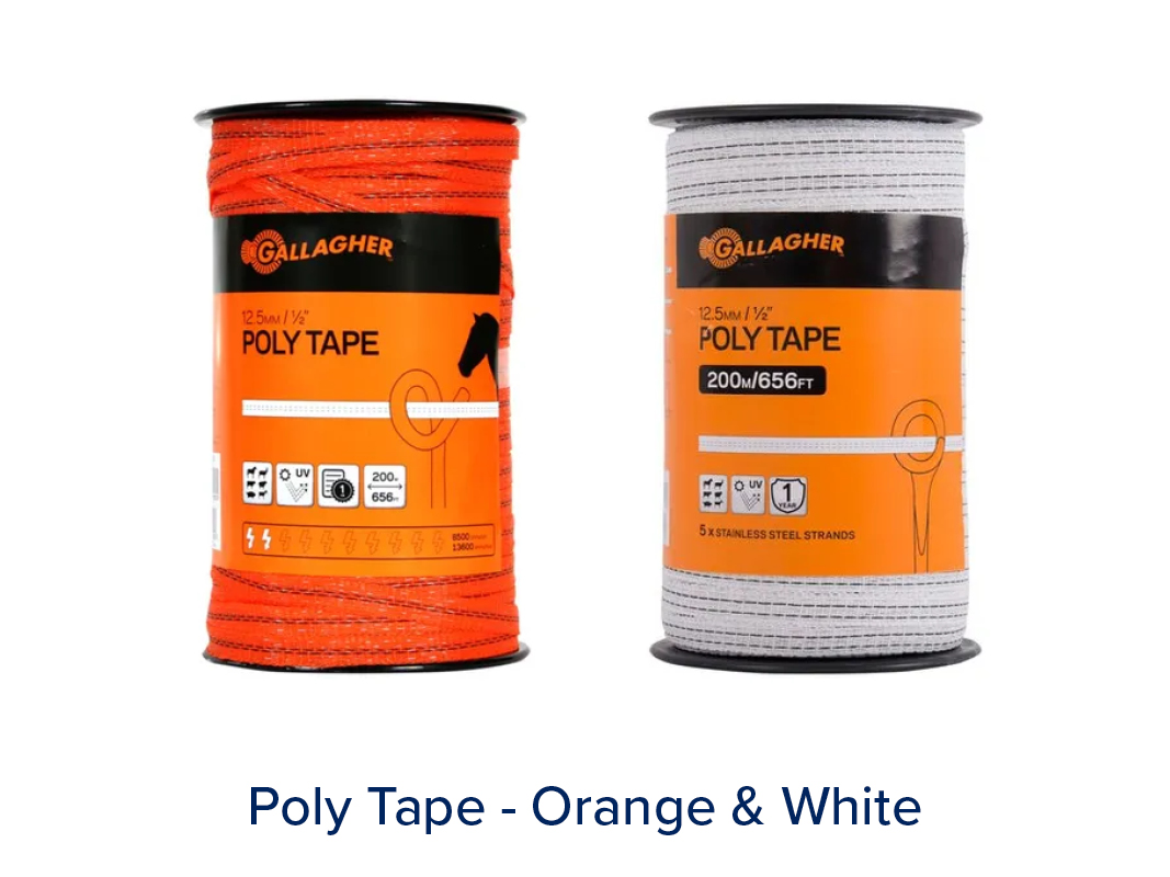 Poly Tape and Turbo Tape