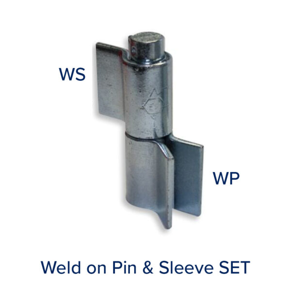 Weld on Hinges (Cattle yard accessories)