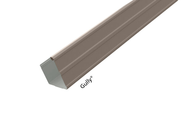 Emline® Square Gutter - Budget Steel