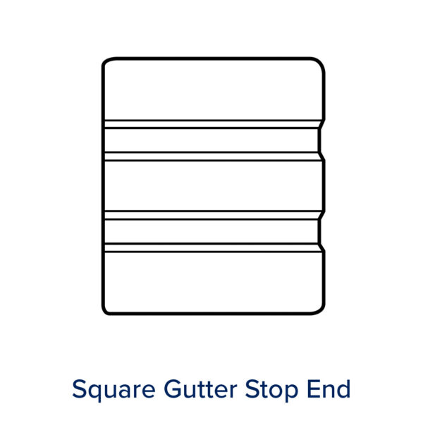 EMLINE® SQUARE GUTTER STOP ENDS