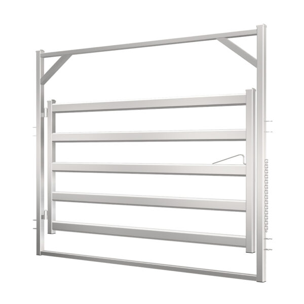 3.0m Budget Bull Rail Gate in Frame