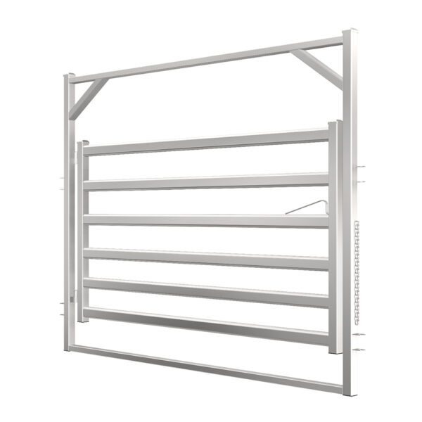 3.0m Budget Cattle Rail Gate in Frame