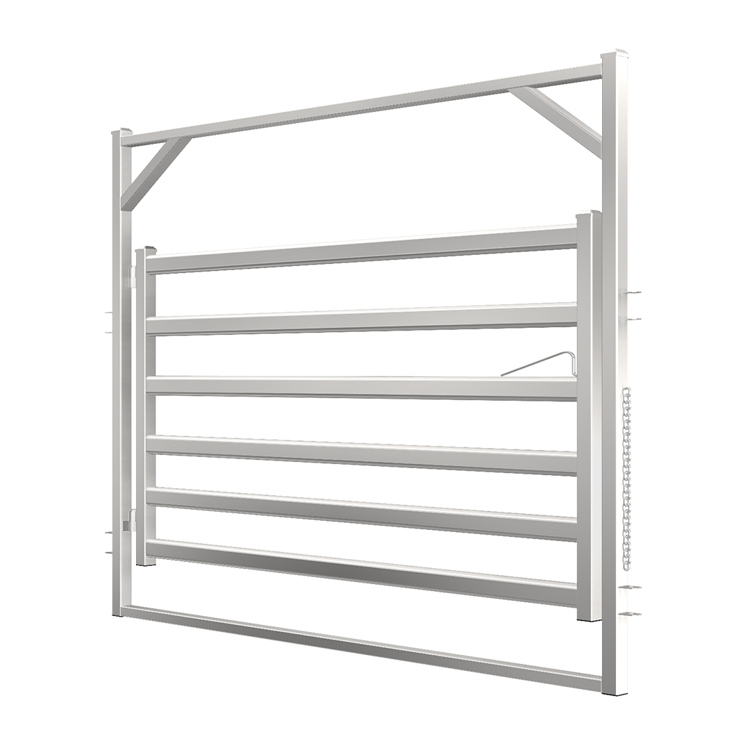 3.0m Budget Cattle Rail Gate in Frame